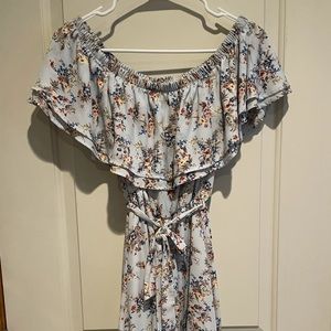 Women’s off the shoulder dress